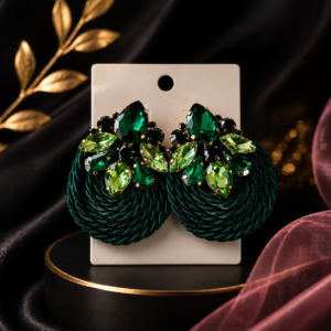 Champagne Luxe Crystal Earrings