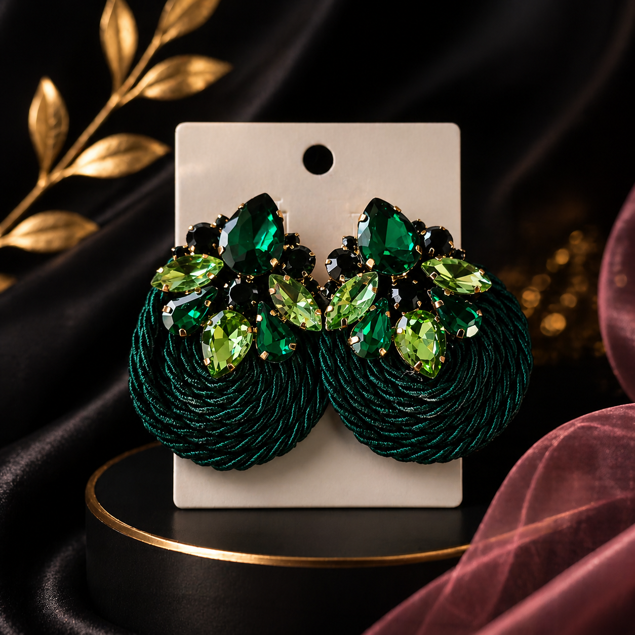 Emerald Grace Earrings